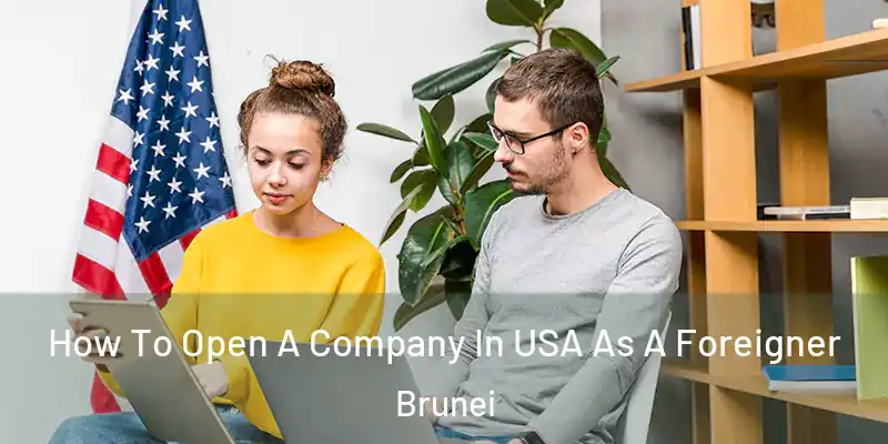  How To Open A Company In USA As A Foreigner Brunei