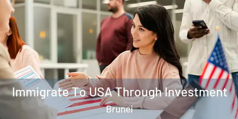  Immigrate To USA Through Investment Brunei